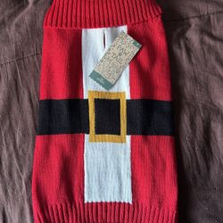 SANTA PET SWEATER 