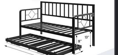 Trundle bed brand new brownish it’s pretty big