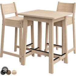 Ikea Norraker Bar Table High Chair Dining Table