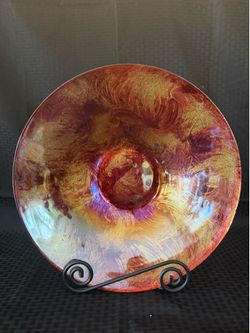 Beautiful Glass Decorative Bowl