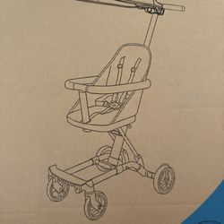 New Convertible Stroller In Box