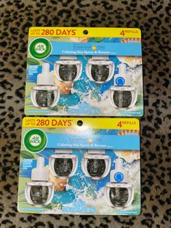 2🔥4 pack of air wick refills both for $16 firm on price