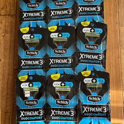 Schick Xtreme3 Duo Comfort Disposable Razor 4 Ct Each Pack