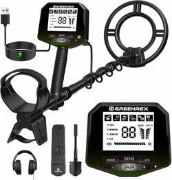 New GreenRex Rechargeable Metal Detector - Sealed in Box