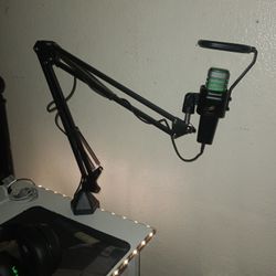 Microphone With Boom Arm