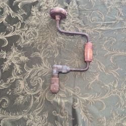 Vintage Hand Crank Drill
