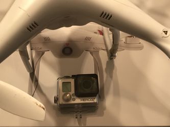 Drone Phantom and GoPro hero 3+
