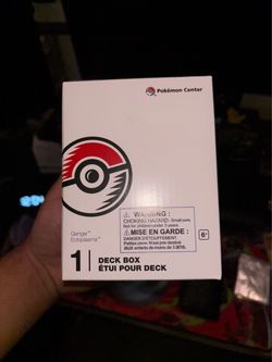 Pokémon Center Gengar Deck Box