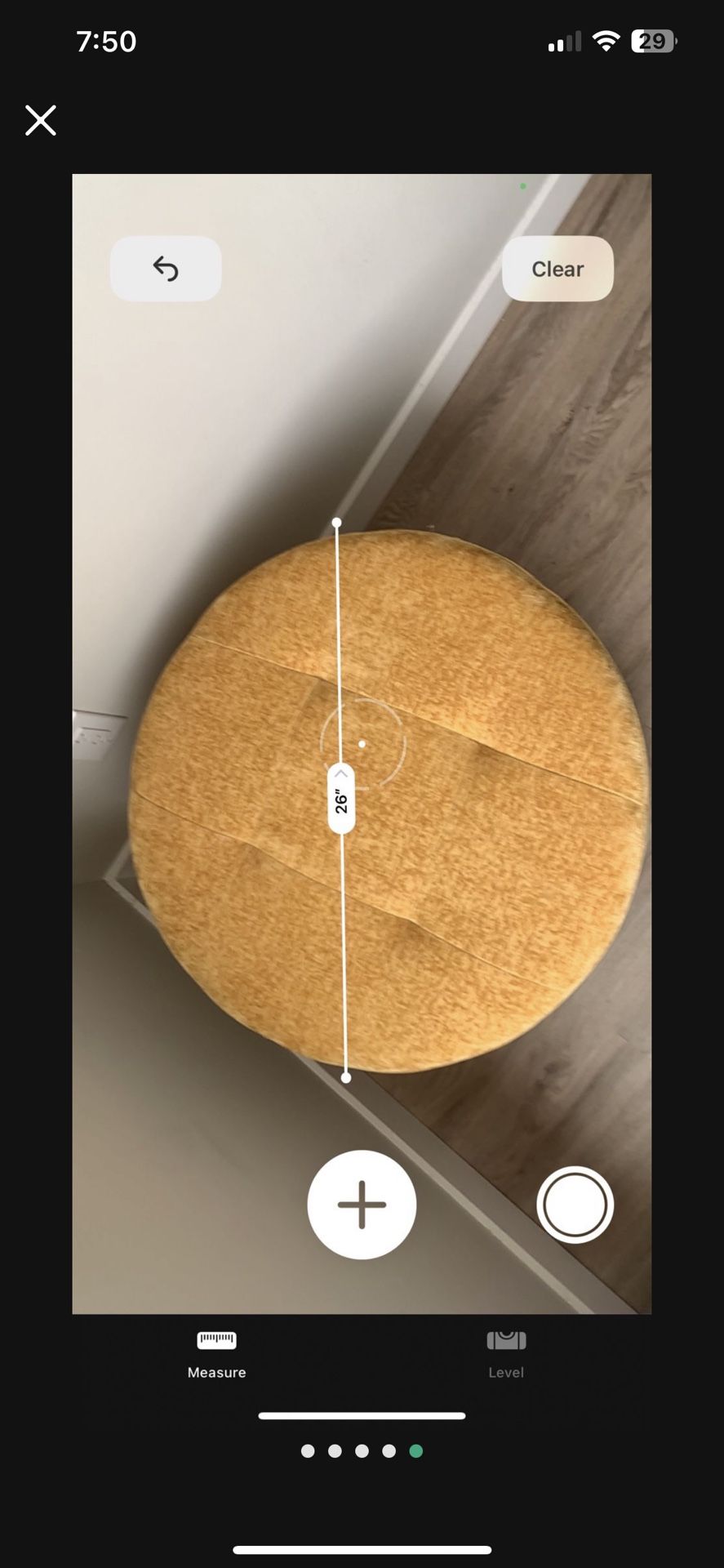 Yellow Ottoman
