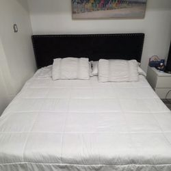 King Bed + Mattress 