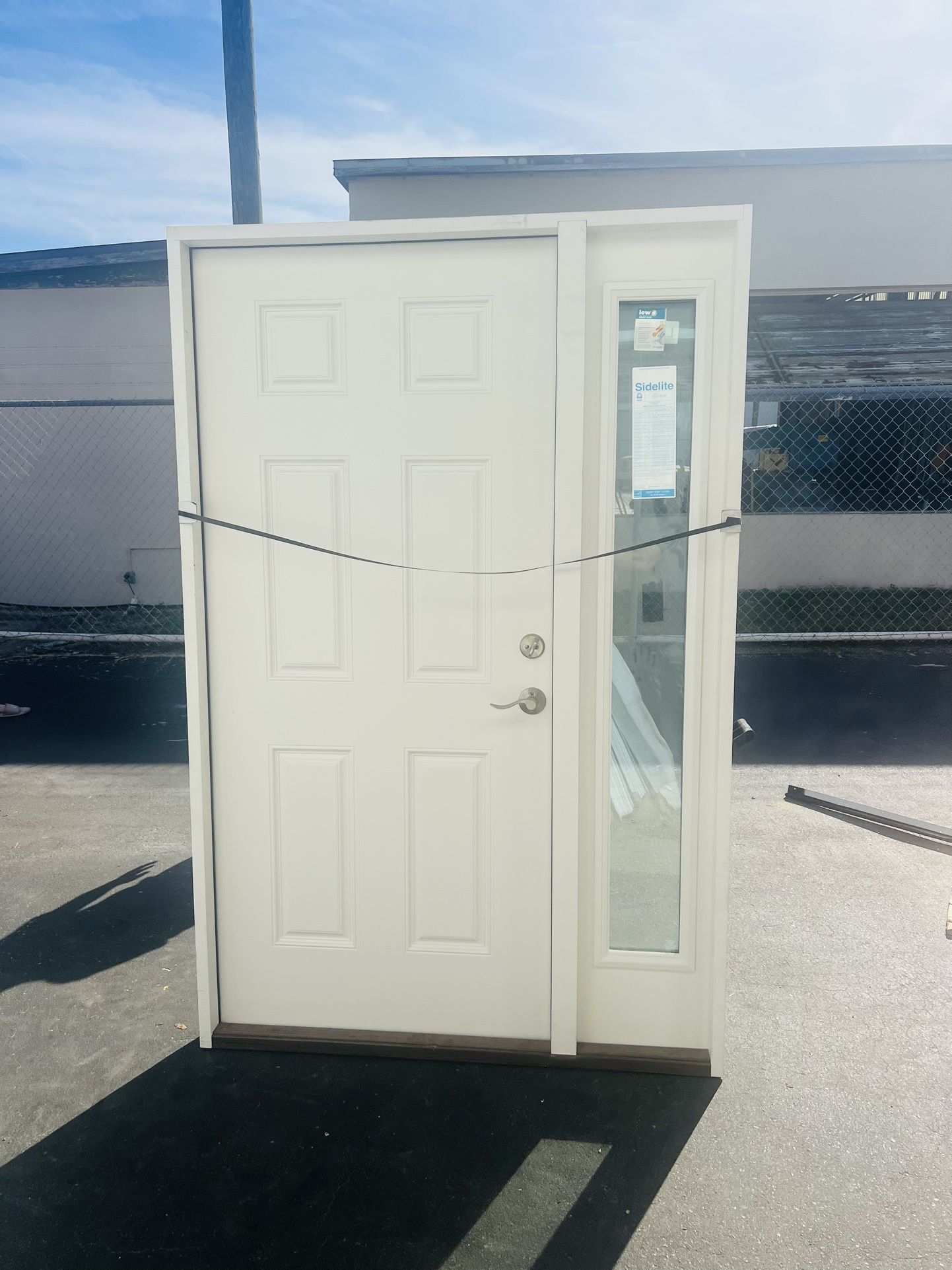 Brand New Exterior Impact Door With Sidelight 53x81.5