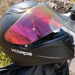 VCROS Helmet Great Condition Inside N Out