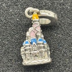 Disney Parks Pandora WDW 50th Anniversary Cinderella Castle Dangle Charm 2021
