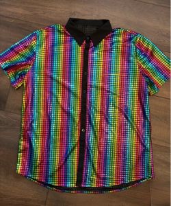 Men’s xl disco shirt