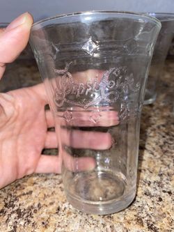 Pepsi Cola Glass Glasses (6) For $4