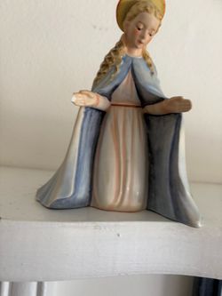 Virgin Mary" Goebel Hummel Large Nativity Scene 6-1/4" Figurine #214/A/