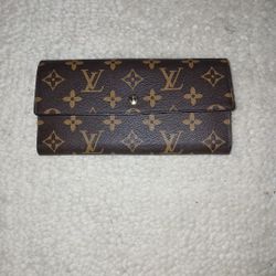 Louie Vuitton  Mans Check  Book Wallet Vintage 