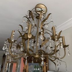 Gold Chandelier 