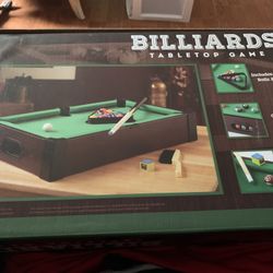 Billiards Tabletop Game 