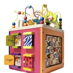 Zany Zoo Activity Cube