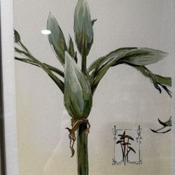 Beautifully Framed Metamorphosis I by Liz Jardine   Limited Edition Serigraph Hand Signed by Artist. 215/375  Framed by Sahara Fine Art  Double Matted