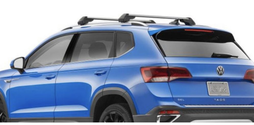 2022-2024 Volkswagen Taos Roof Rack Crossbars (R001) Volkswagen OEM Accessory