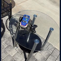 Glass End Table