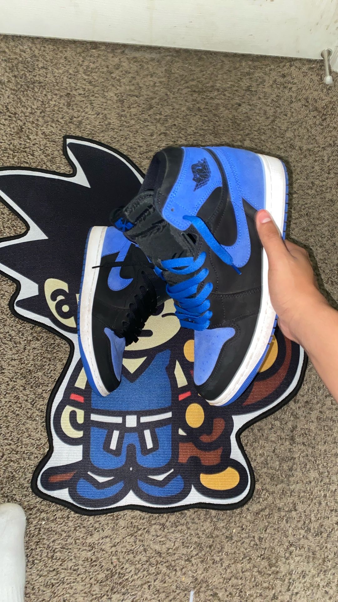 Jordan 1 High Royale Blue Suede Size 10