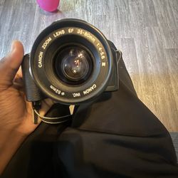 Canon EOS Rebel XS 35mm Camera with Canon 35-80mm EF Zoom Lens Film Camera