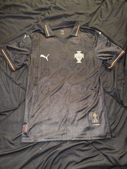 Puma Portugal Special Edition Black Soccer Jersey