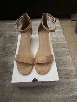 Women’s Cork Wedge Sandals