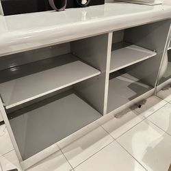 storage cubby / Open Cabinet With Adjustable Shelves 