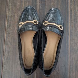 ASOS black loafers size 7