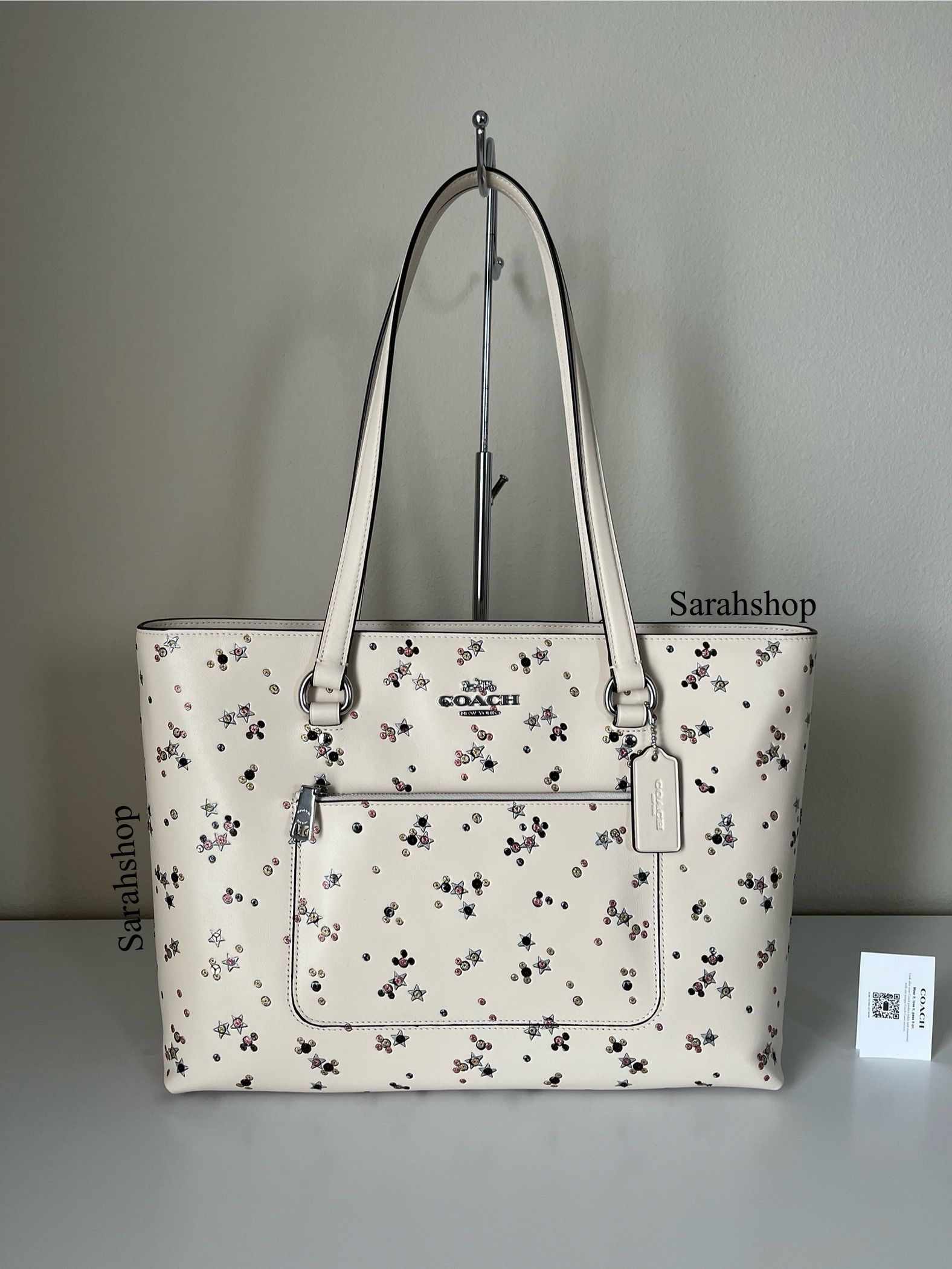 Coach Station Tote With Star Printed