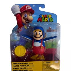 Super Mario Penguin Figure