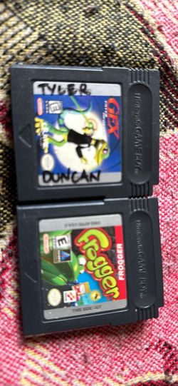 Frogger And Gex For Gameboy 
