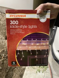 Sylvania 300 Icicle-Style Lights