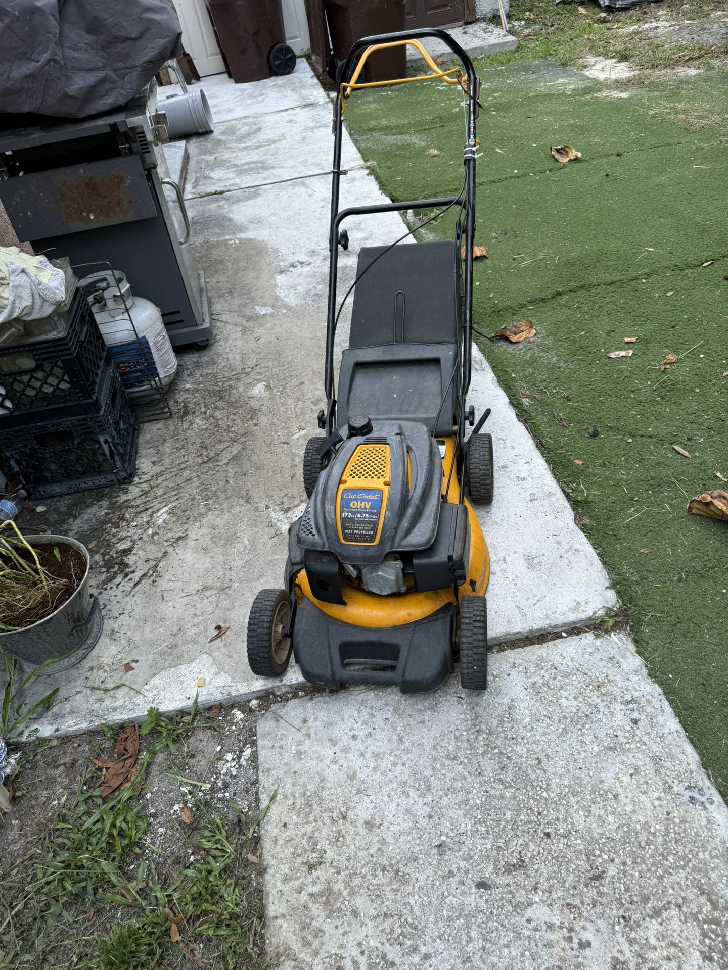 Cub Cadet, Self-Propelled Lawnmower $50