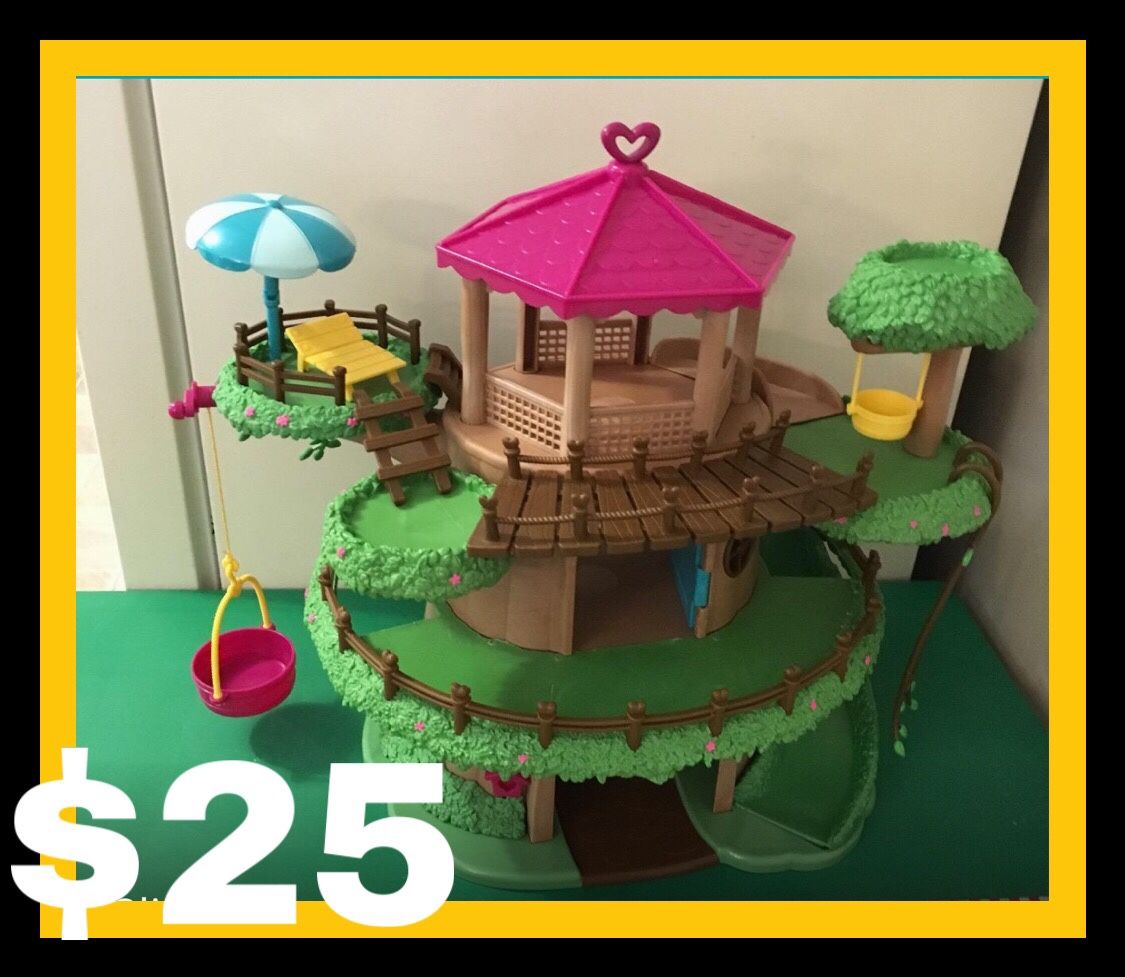 Li'l Woodzeez Family Treehouse Playset