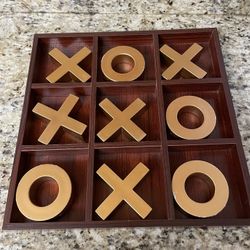 Tic Tac Toe Home Decor 