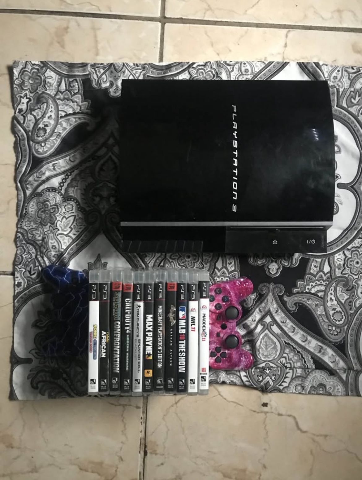 Sony PlayStation 3 PS3 Fat Console Bundle