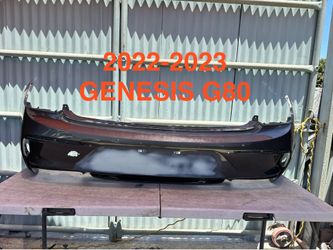 2022-2023 Genesis G80  rear bumper Oem