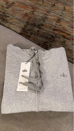Grey Alo Hoodie Medium