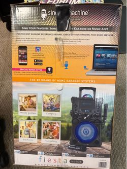 Kareoke singing machine
