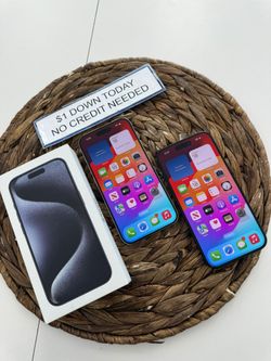 🔥 Stunning Features, Unbeatable Prices- iPhone 15 Pro 📱$1 DOWN AVAILABLE 