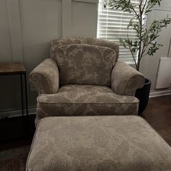 Chair And Ottoman 