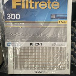 Furnace Filter 16x20x1 (3pk) 