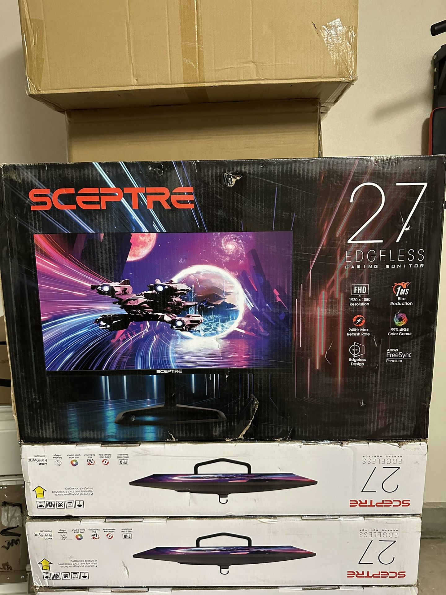 27" LED 240Hz Ergonomic Gaming Monitor