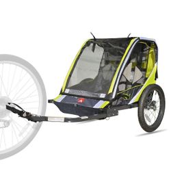 Allen Sports Deluxe bike trailer designed to transport children.