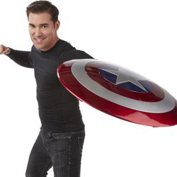 Captain America Shield and Full Helmet/Mask Halloween Costume